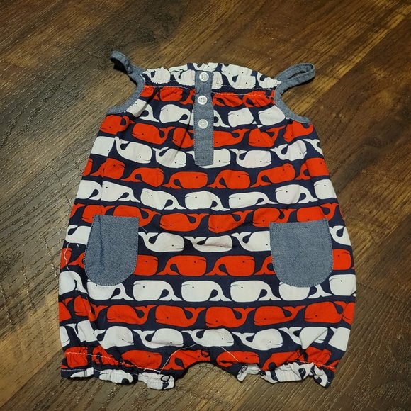 Mud Pie Other - Mudpie Whale Romper